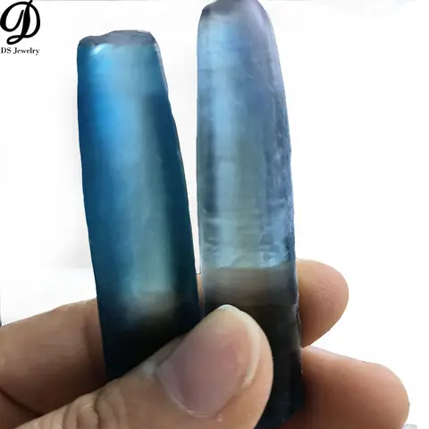 파라이바 블루 커런덤, 거친 돌, 합성 사파이어, 보석 제작용 원료, 100g