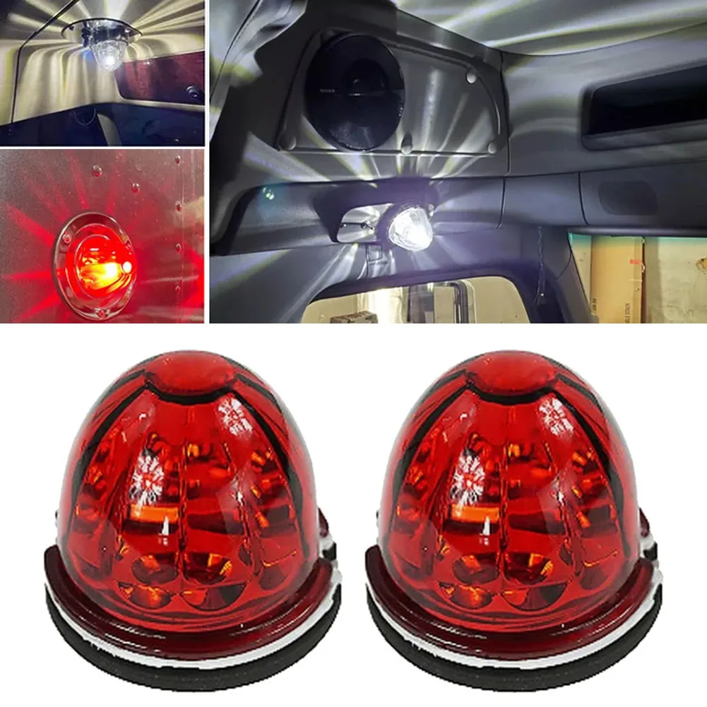 Streamlined Design Dual Pack of Watermelon Lights Including Premium LEDs Suitable for Various Lighting Needs on Vehicles