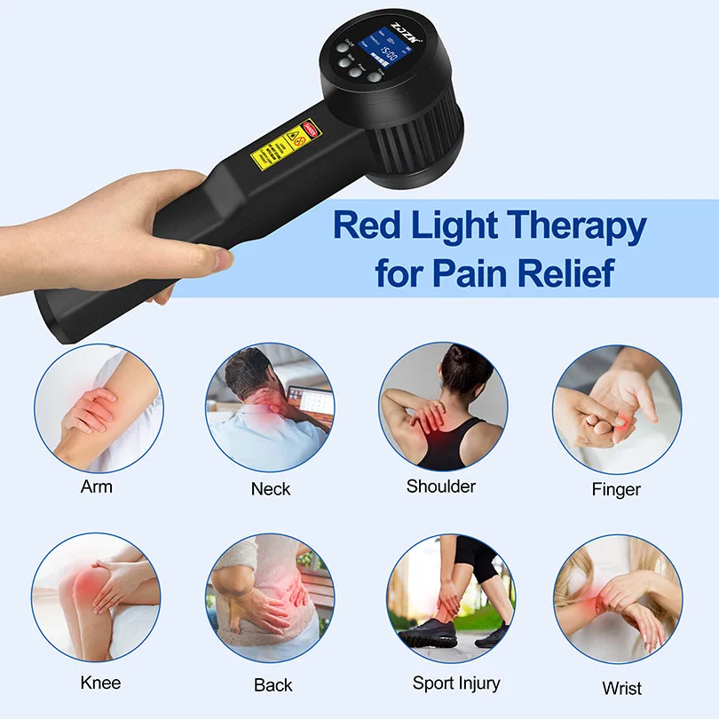 Professional Cold Laser Therapy Device For Human Elbow Knee Pain Relief Physical Therapy Muscle Rehabilitation Veterinary Pet