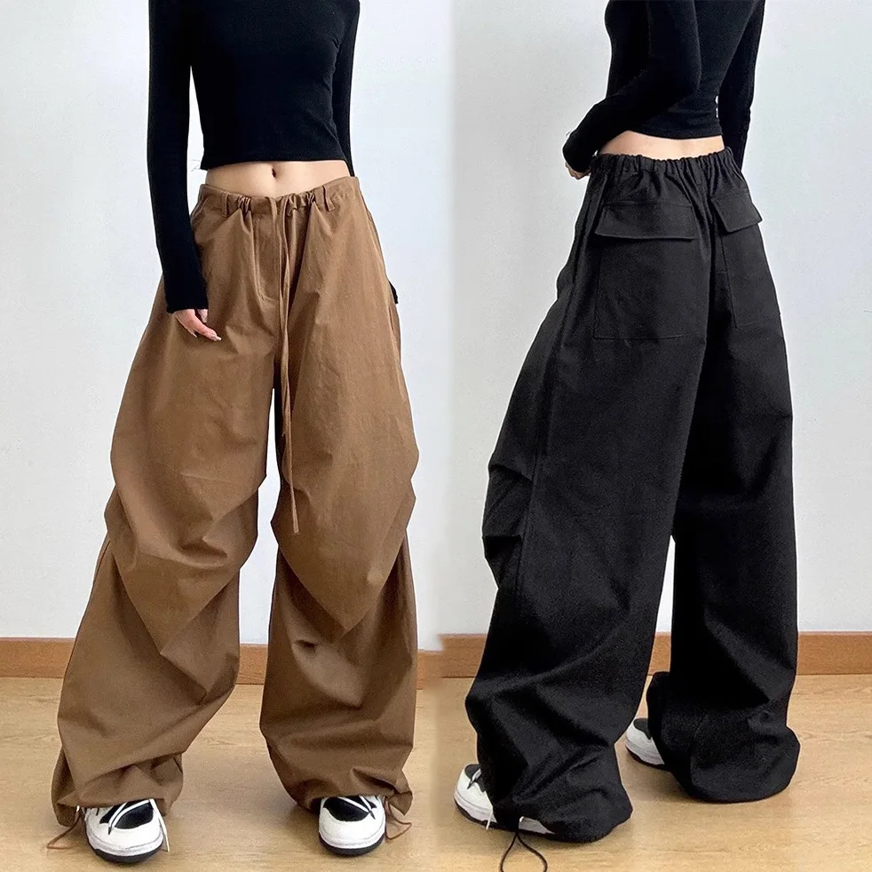 

Wide Leg Pants for Women 2025 New Autumn and Winter Loose Casual Pants High Waisted Workwear Pants