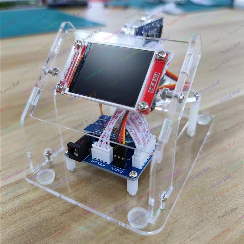 Ultrasonic Radar Scanning Student Technology to Make Diy Creative Toys Manual Children's Programming Detection Machine