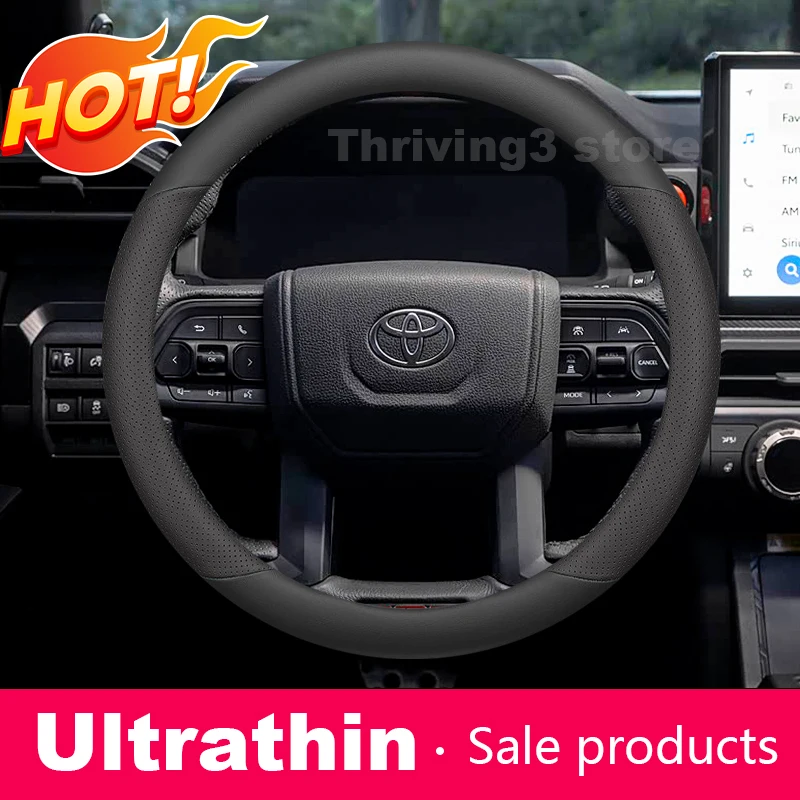

Car Steering Wheel Cover For Toyota 4RUNNER TRD PRO Sport iFORCE MAX 2010-2026 Auto Steering Wheel Toyota 4RUNNER Accessories