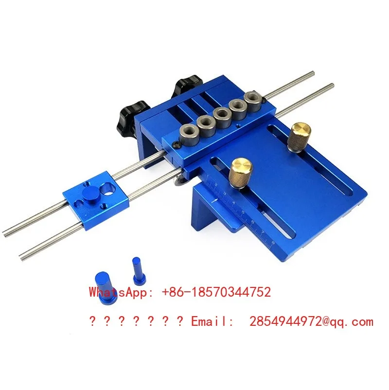 08400 Log Tenon Punch, 3-in-1 Positioner, Woodworking Hole Opener