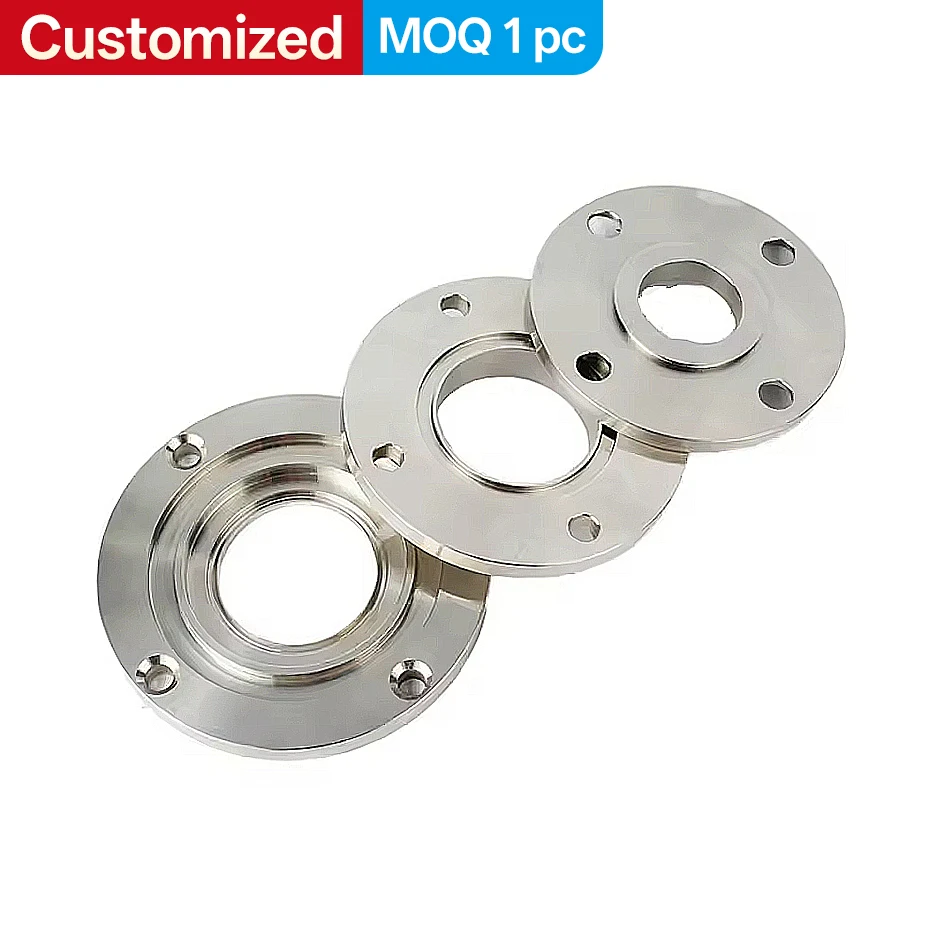 

Customized 5-axis CNC aluminum milling machine for professional stainless steel parts sheet metal processing MOQ1PC
