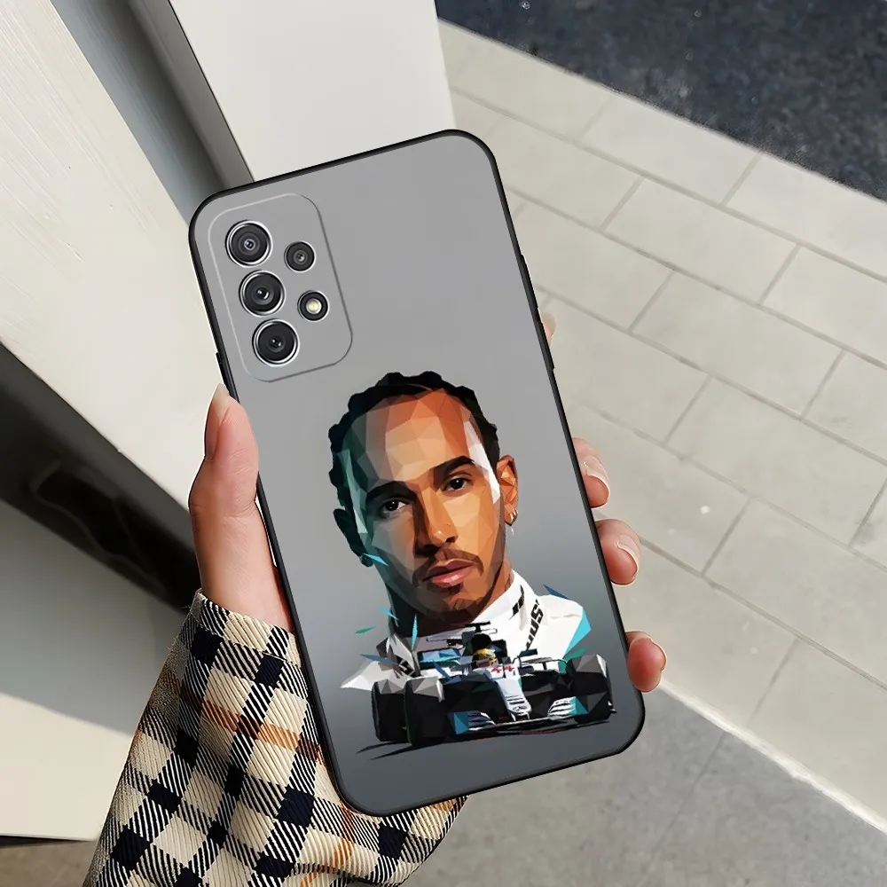 F1 Lewis Hamilton 44 Phone Case for Sumsung Galaxy S24 S23 S22 S21 S20 A24 A34 A54 A53 N20 M54 Fe Plus Ultra Cover