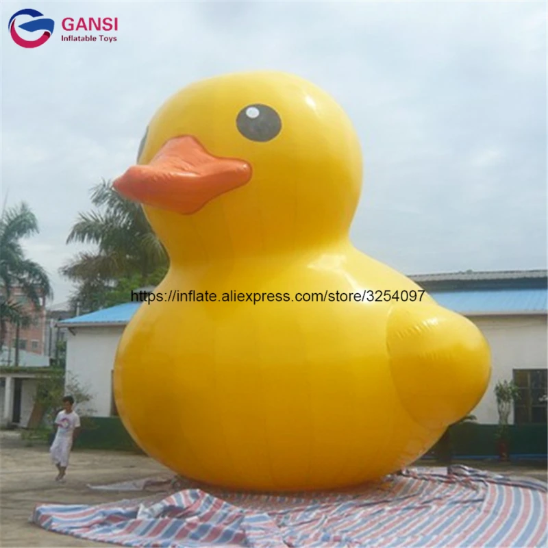 4M Height Inflatable Duck Pool Float ,Giant Inflatable Promotion Duck For Sale