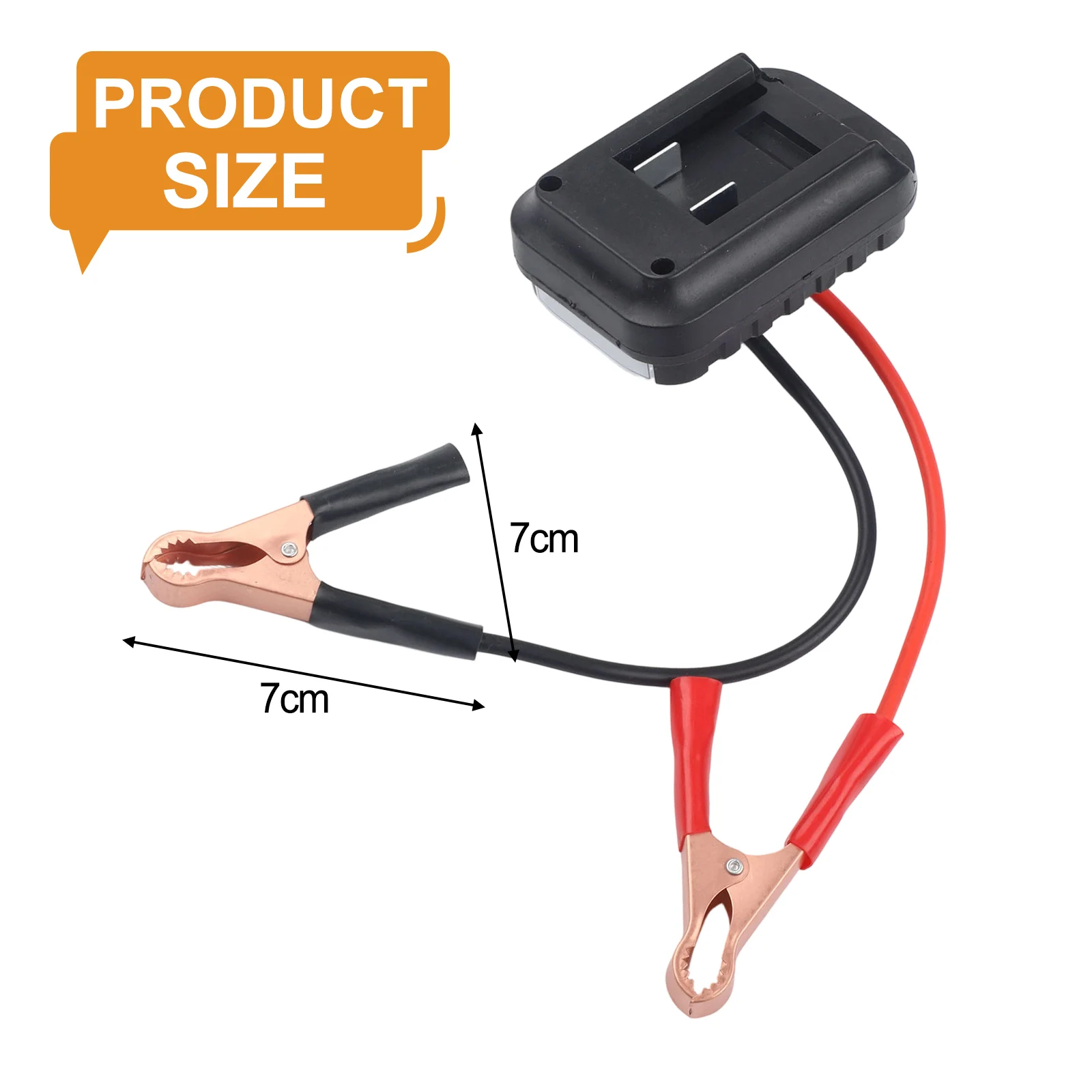 A3/2106 Car Battery Jump Starter Jump Box Lithium Battery Converter 12V Dual USB Ports For Emergency-Vehicle Starting