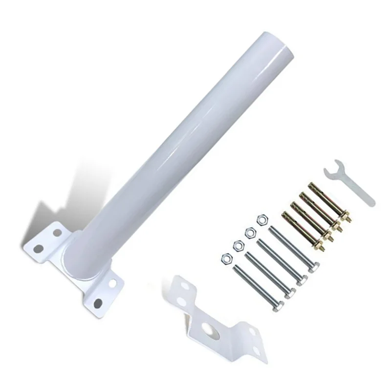 SHGO-Structura de soporte de brazo de farola para exteriores, 1 Juego de soporte de farola Solar, poste de montaje de Metal