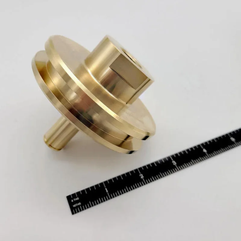 Custom Precision Drive Shaft Parts CNC Turning Machining Brass Bronze Split Drive Axle Shaft