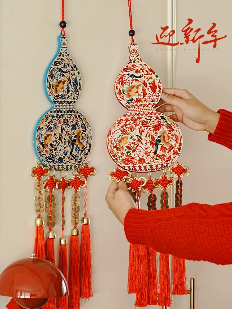 2026 New Year Decoration Horse Year Fu Character Hanging Ornament Spring Festival Festive Indoor Atmosphere Layout