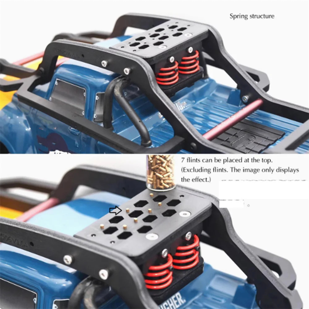

Nylon Car Shell Version Roll Cage Body Protective Frame Front Bumper Protect ARRMA 1/8 Mojave 4S BLX Upgrade PARTS
