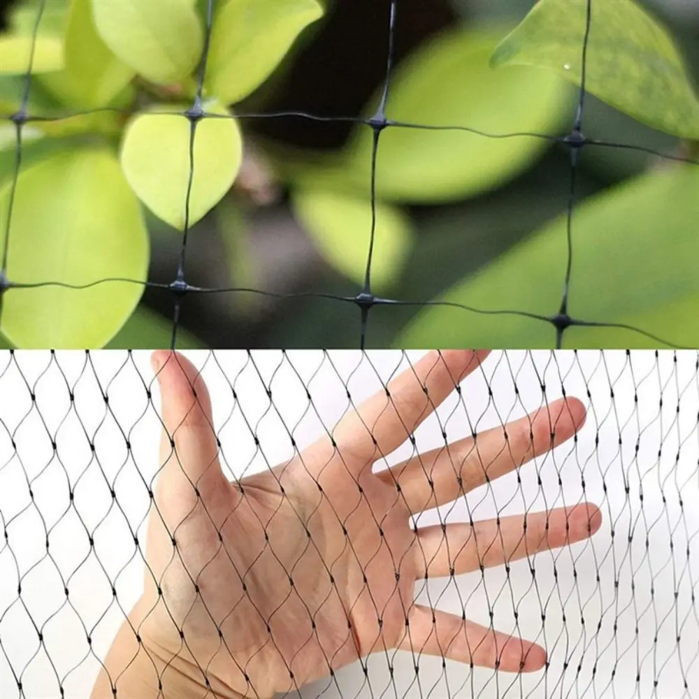 Heavy Duty Bird Netting Reusable Anti Bird Braided Cord Netting Durable Multi Purpose Bird Protection Mesh Vegetables