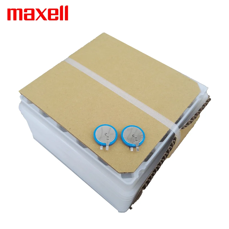 Maxell-リチウム電池CR2450時間,3V,24 50n,高温度,高圧モニタリングボタン付き,新品,オリジナル,1個