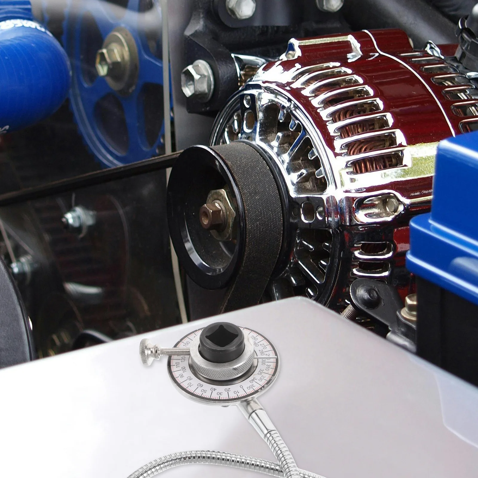 

Torque Angle Gauge Flexible Arm Automotive Repair DIY Enthusiasts High Accuracy Durable Construction