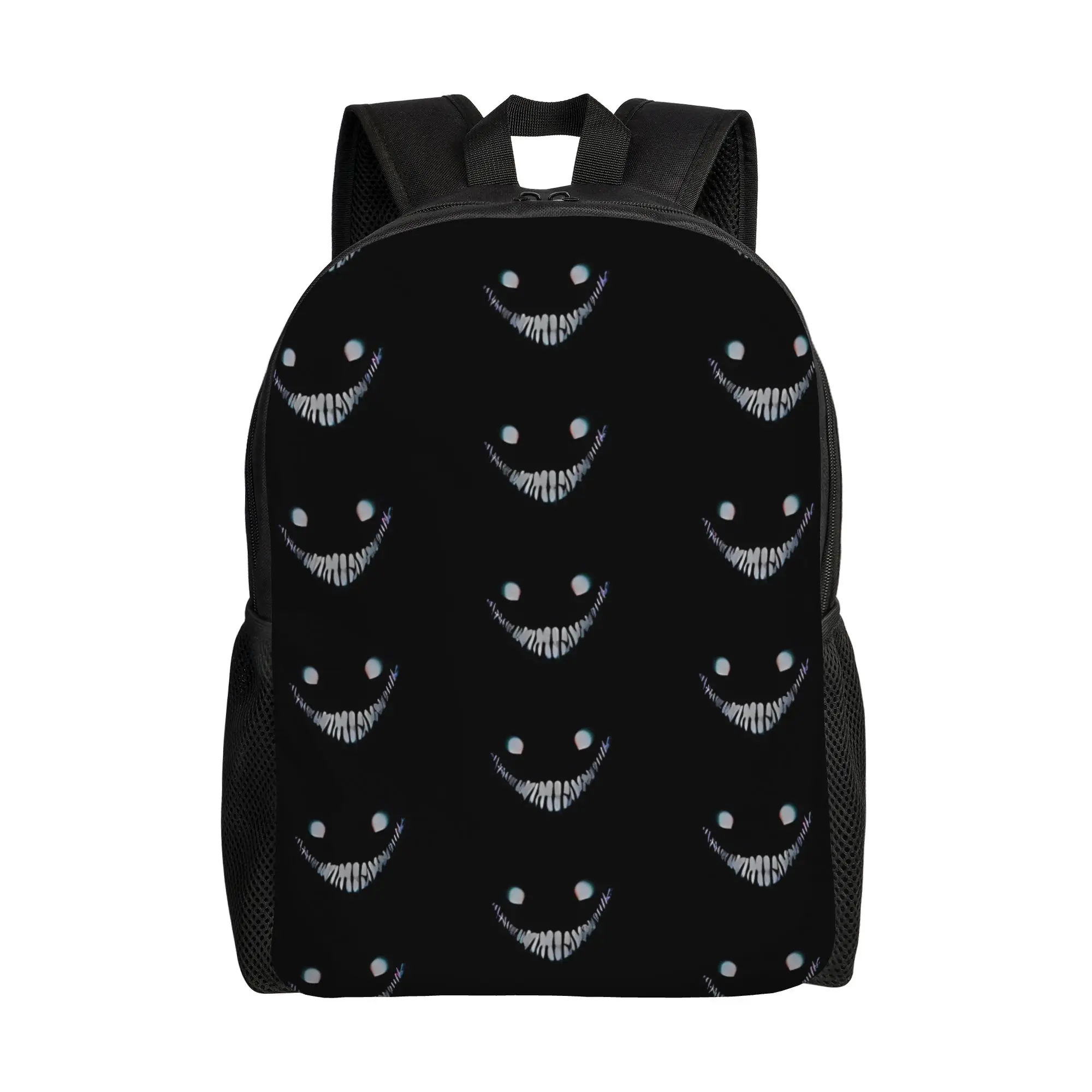 The horror Smiler entity Backrooms Backpack Dark Fantasy Daily mochila Large Capacity Laptop Bag Back To School Season