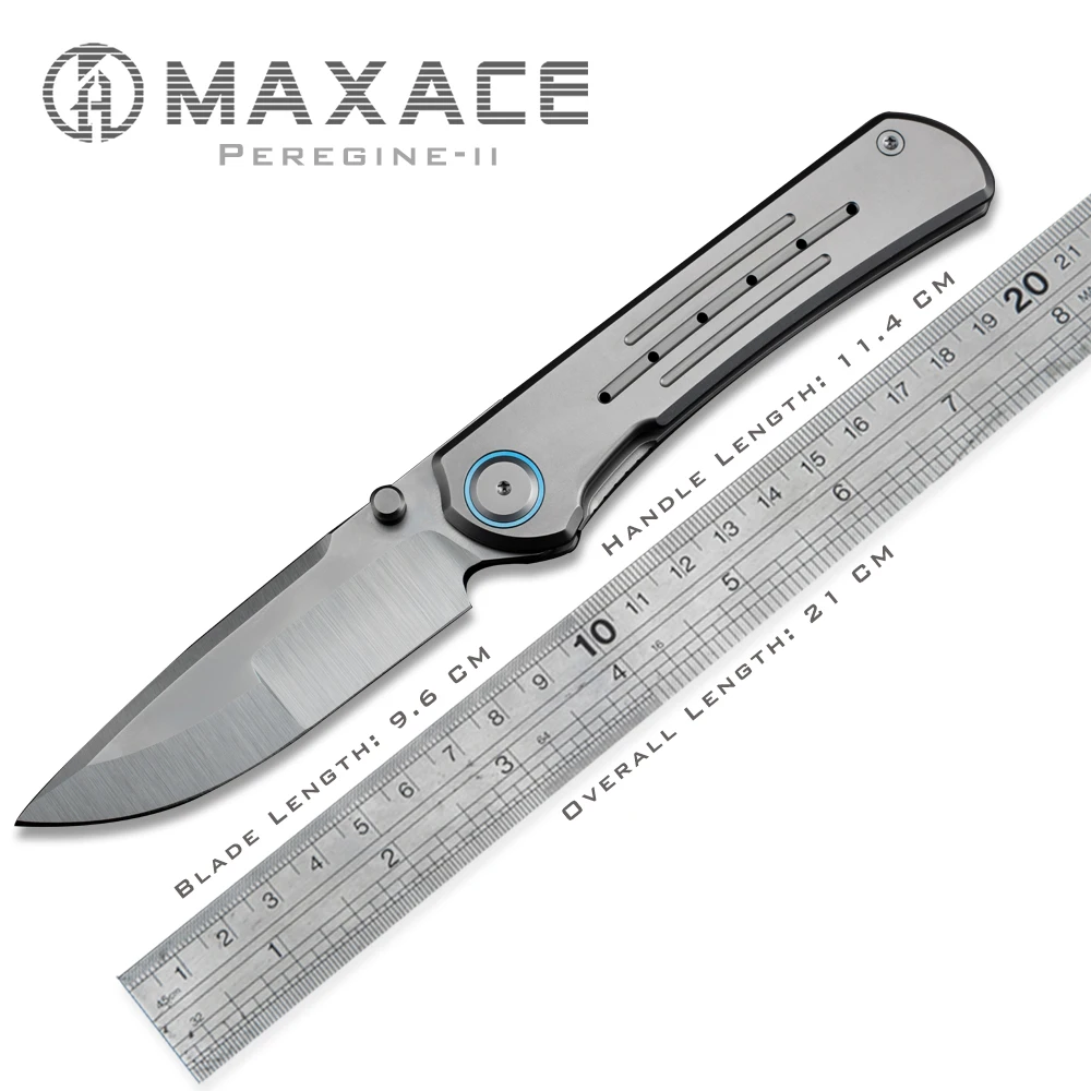 Maxace Peregrine-II Folding knife pocket knife camping portable outdoor fruit knife Survival Self-defense Collection And Gift