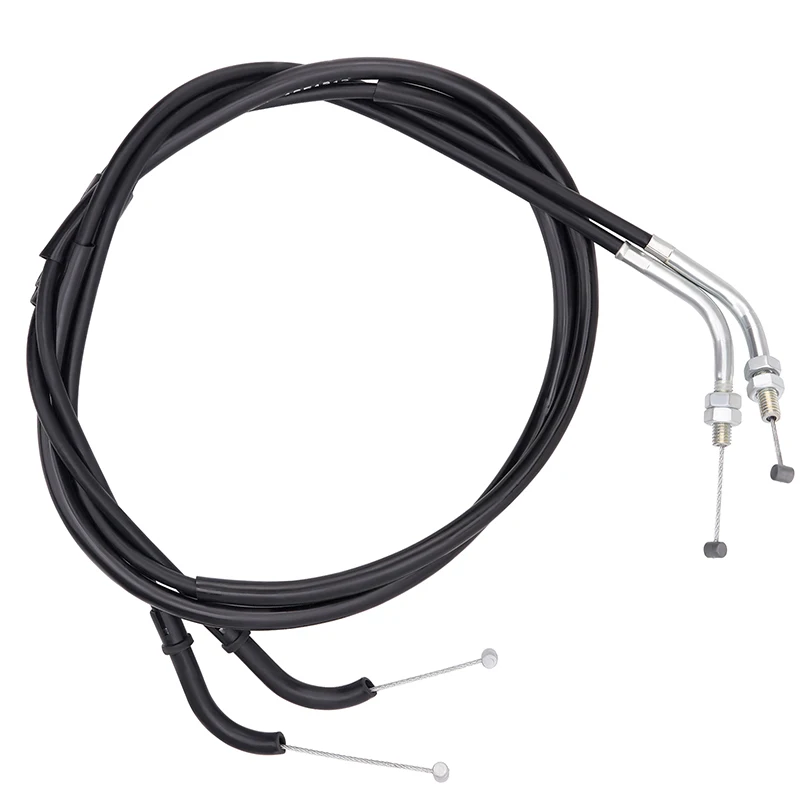 High Quality Motorcycle Black Throttle Cable Assembly For SUZUKI Djebel DR-Z 250 For Kawasaki KLX400R 58300-13E10-000 54012-S010