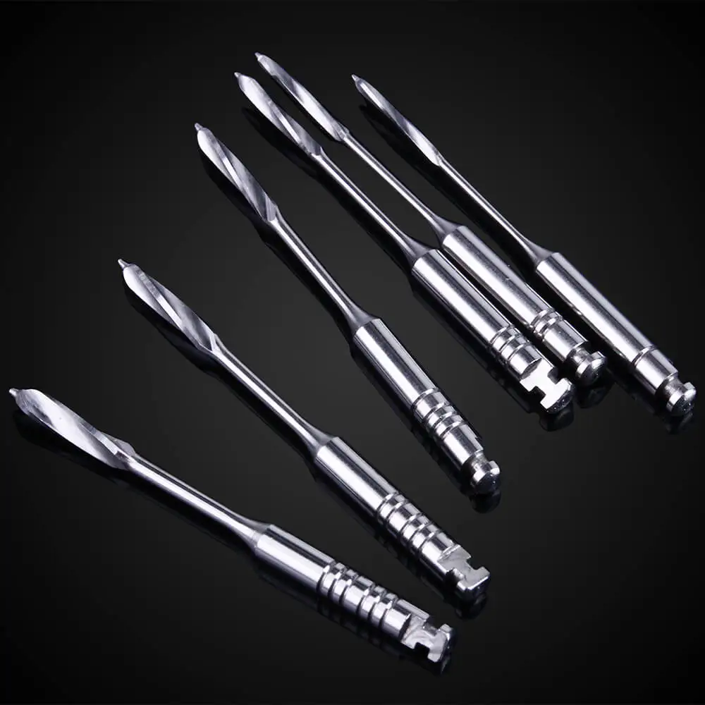 10 Sets AZDENT Zahnärztliche Endodontie-Bohrer Gates Glidden Peeso Reamer Endo-Feilen Rotierende Pastenträger für Motoranwendungen aus Edelstahl – Detail 5