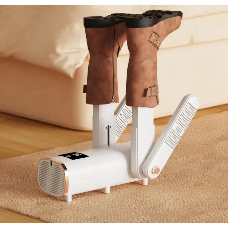 Wholesale Automatic Portable Electric Shoe Drying Machine Home Travel Hotel Intelligent Deodorization Dehumidification Foldable