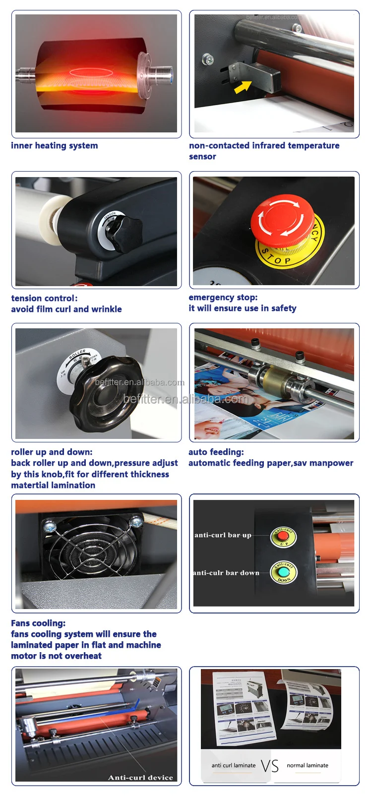 BFT-380A Automatic Hot Roll Laminator