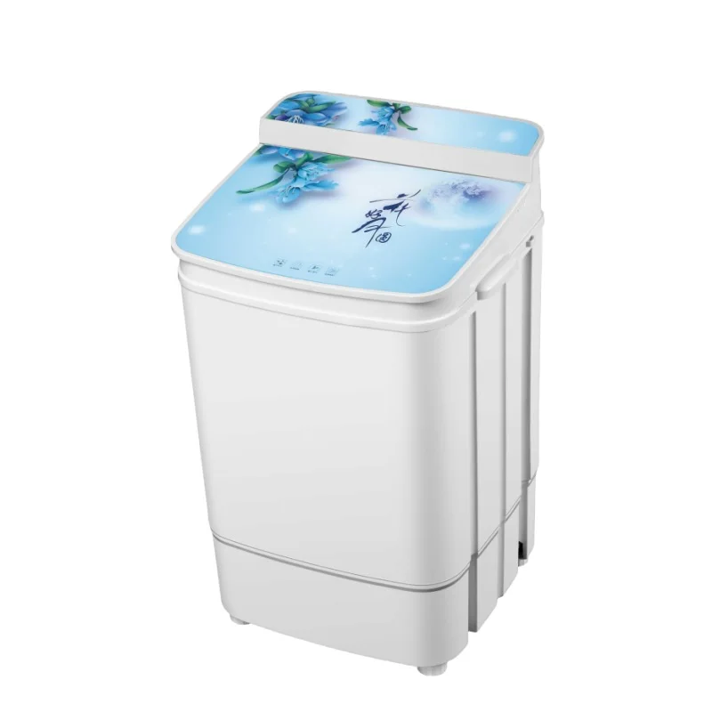 

Small single bucket large capacity semi-automatic pulsator washing machine shoe washing dual-purpose free drain basket