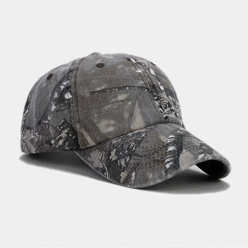 Outdoor Weiche Baumwoll-Golf-Baseballkappe Persönliche Tarnmuster-Sportmütze Herren Reise-Sonnenhüte Damen Camping-Kappen Gorras – Detail 11