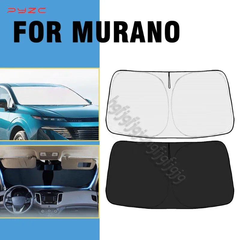 

For Nissan Murano 2015-2024 Car Windshield Sunshade Cover Front Window Sun Shade Visor Auto Interior Accessories UV Protection
