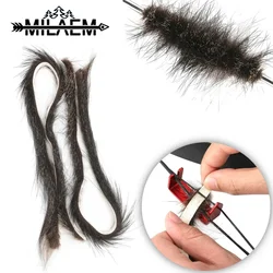 Archery Bow String Estabilizador, Silenciador de cabelo praia Bowstring, Amortecedor com Separador, Tiro Caça Acessórios