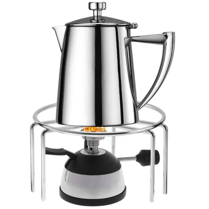 ABUD-3X Mini Gas Burner HT-5015M Mini Tabletop Gas Butane Burner Heater Siphon Pot Coffee Stove Siphon Pot