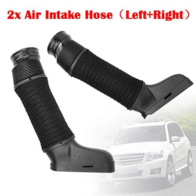 Car Air Intake Hose Double Turbine Duct Hose Tube For Mercedes-Benz GLK350 2010 2011 2012 2720902982 2720902882