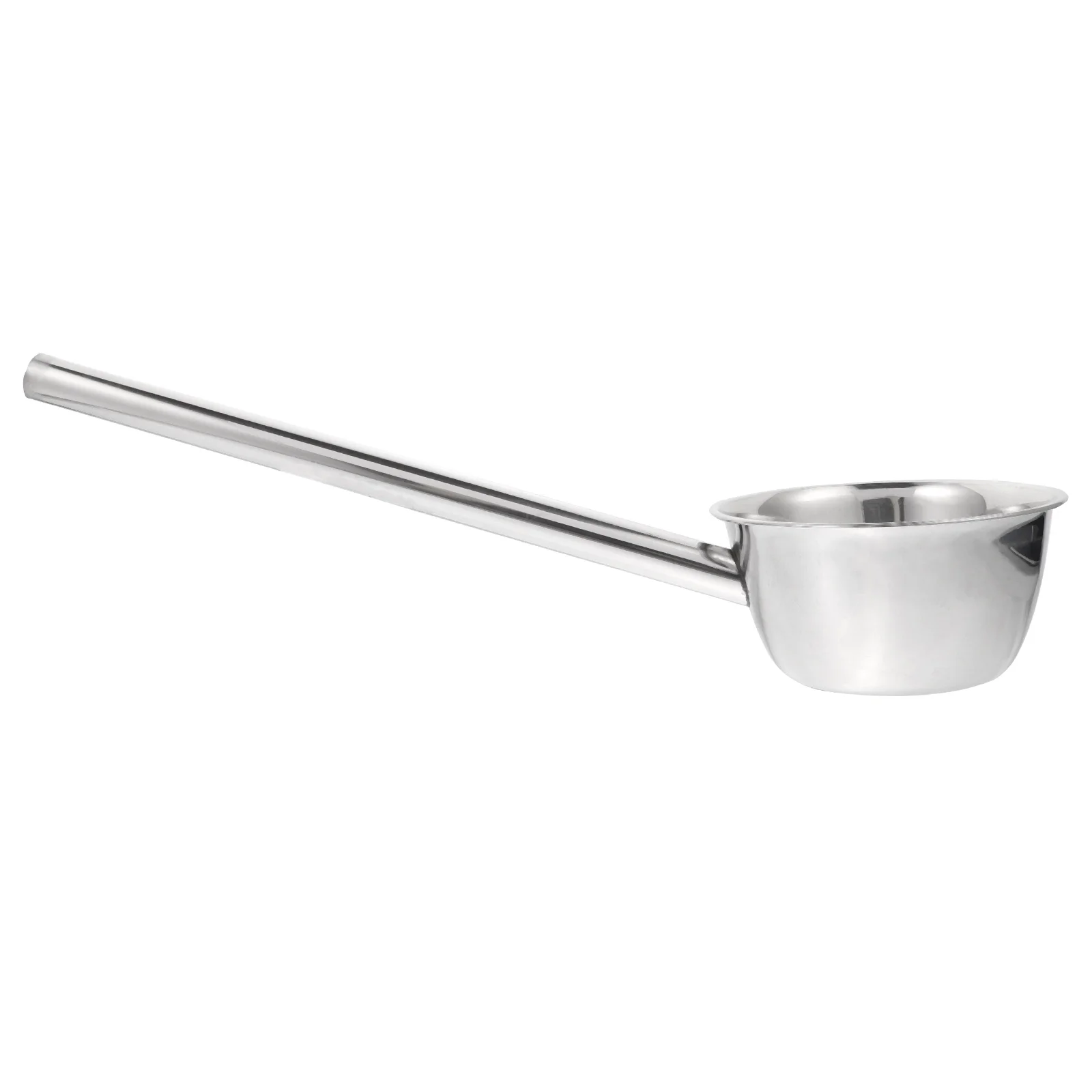 Extended Water Scoop Practical Ladle Stainless Steel Long Handle Bailer Take Bath Simple Kitchen for