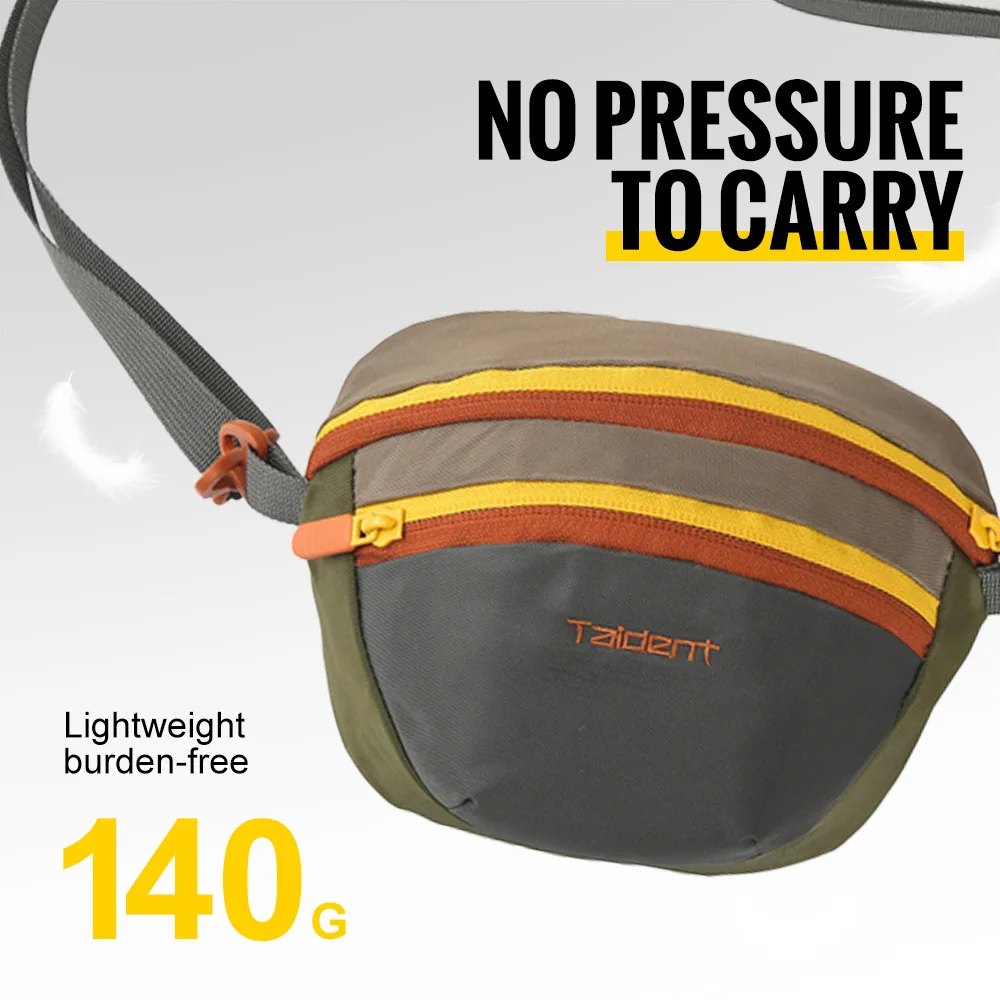 Moda crossbody saco alça ajustável bolso zíper saco à prova de água grande capacidade acampamento ao ar livre caminhadas viagem estilingue saco