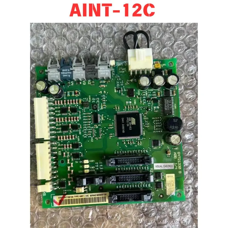 Used AINT-12C Frequency converter fiber optic board Functional test OK