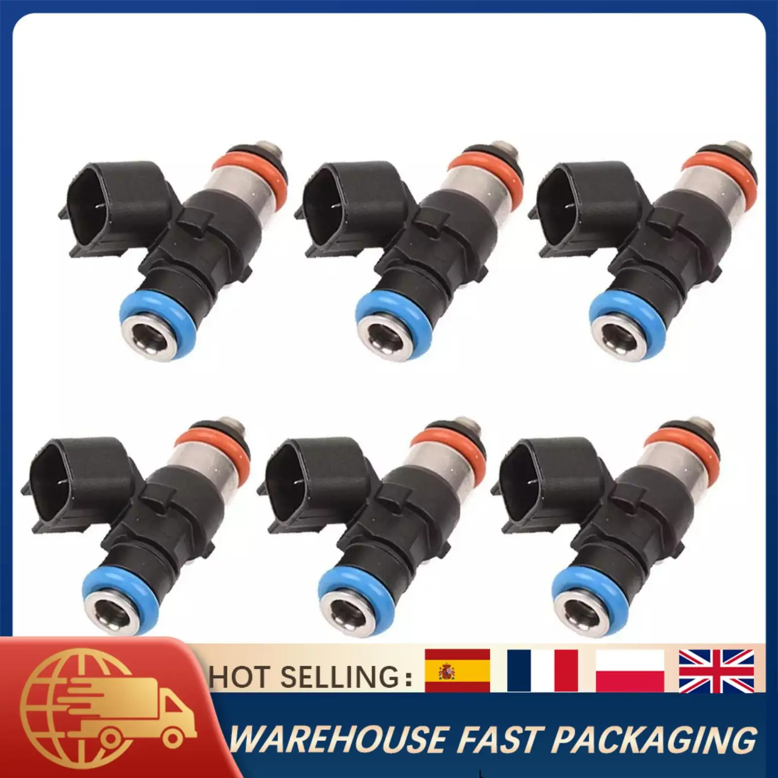

Fuel Injectors 0280158091 For Ford Edge Fusion Taurus Lincoln MKZ Mazda 6 CX-9 3.5L 3.7L 2007-2011 Engine Injector Nozzle Kit