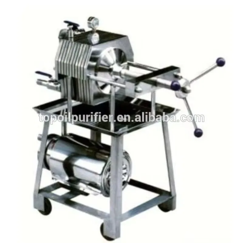 Plate And Frame Drinking Juice Filtration Portable Machine,Inpurities Filter Press Machine Model BAS