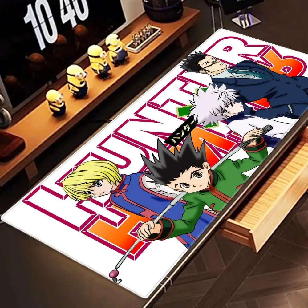 Anime Hunter X Hunters Mousepad HD Printing Computer Gamers Locking Edge Non-slip Mouse Pad XXL90x40cm Keyboard PC Desk Pad