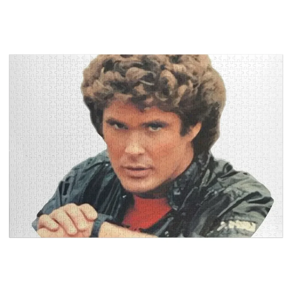 

Michael Knight Everywhere Jigsaw Puzzle Wood Animals Custom Wooden Name Puzzle