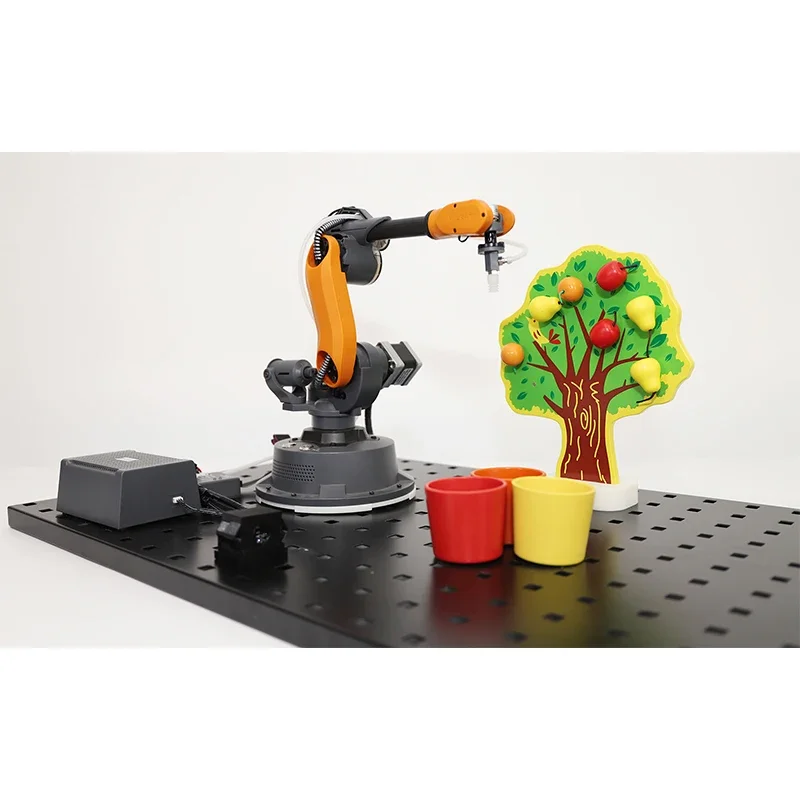 Low cost education equipment collator manipulator 6 axis small remote controlled robot arm