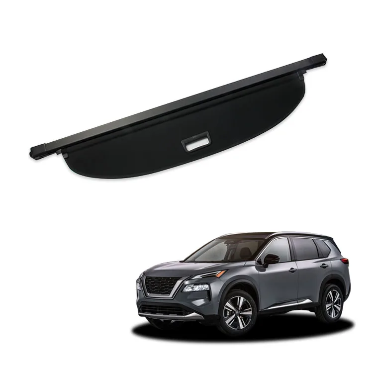 New style Car Accessories interior trim rear parcel shelf Retractable Luggage Shied Cargo Cover for Nissan x-trail  Rogue 2021