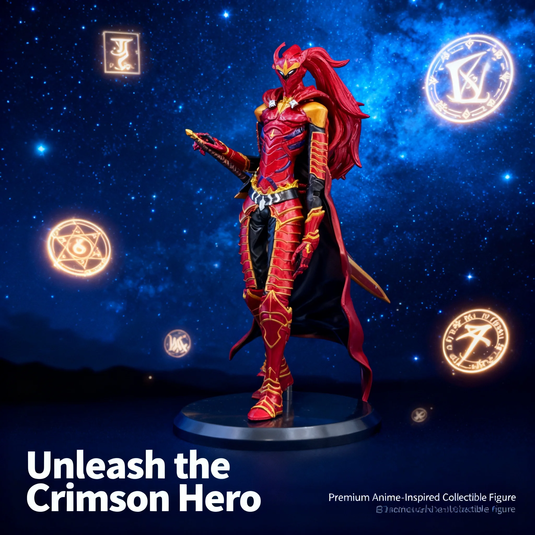 

I Alone Level Up Knight Commander Yggdrit Blood Knight Shadow Knight Action Figure Model Statue Collectible Anime Figure