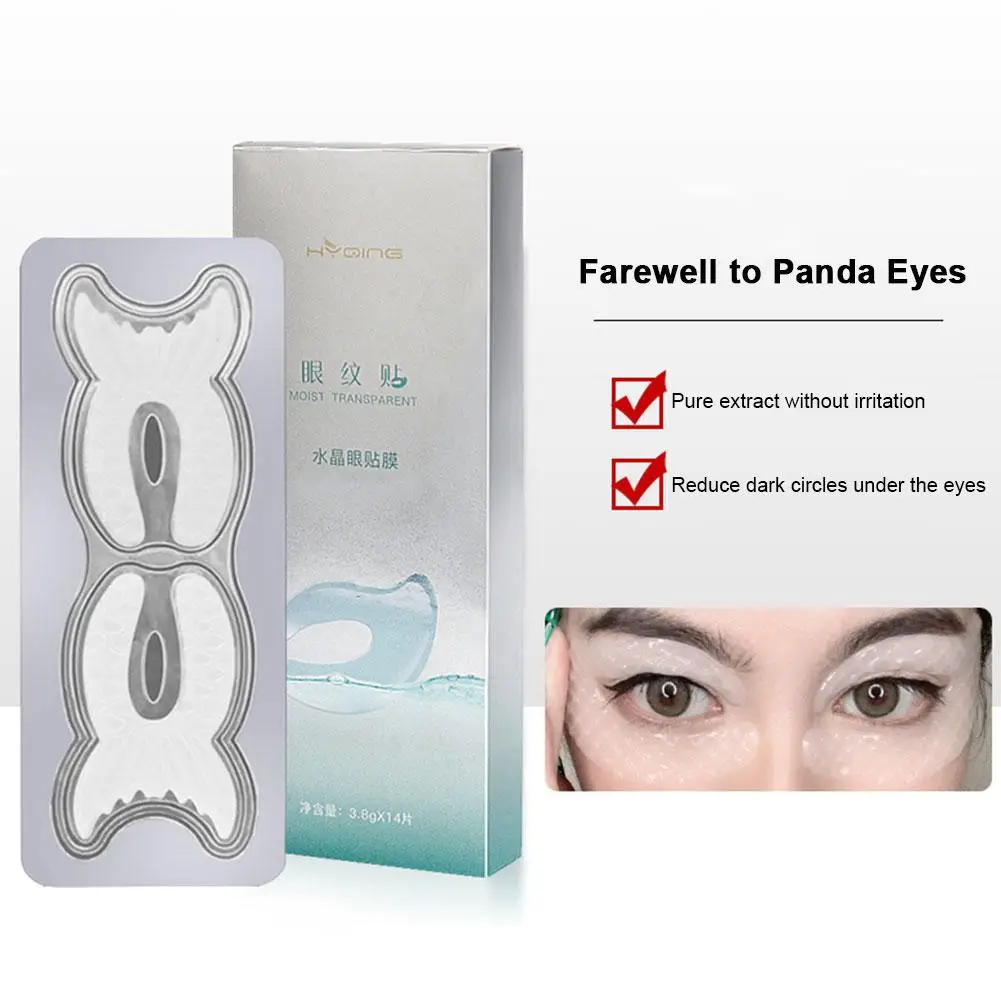 Hyaluronic Eye Hidratante Máscara, Colágeno, Refirmamento, Levantamento, Fade Linhas Finas, Cuidado, Olhos lisos, Rugas Patches, Remover, E2Z1