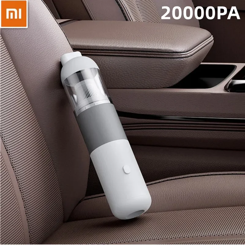 Xiaomi 20000PA Wireless New Car Vacuum Cleaner Portable Mini Handheld Vacuum Cleaner Smart Home Car Dual-purpose Mi Dust Catcher