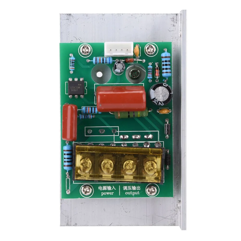 

6000 Вт SCR цифровой регулятор напряжения управляемый выпрямитель цифровой регулятор скорости двигателя кнопка регулировки 0–100%