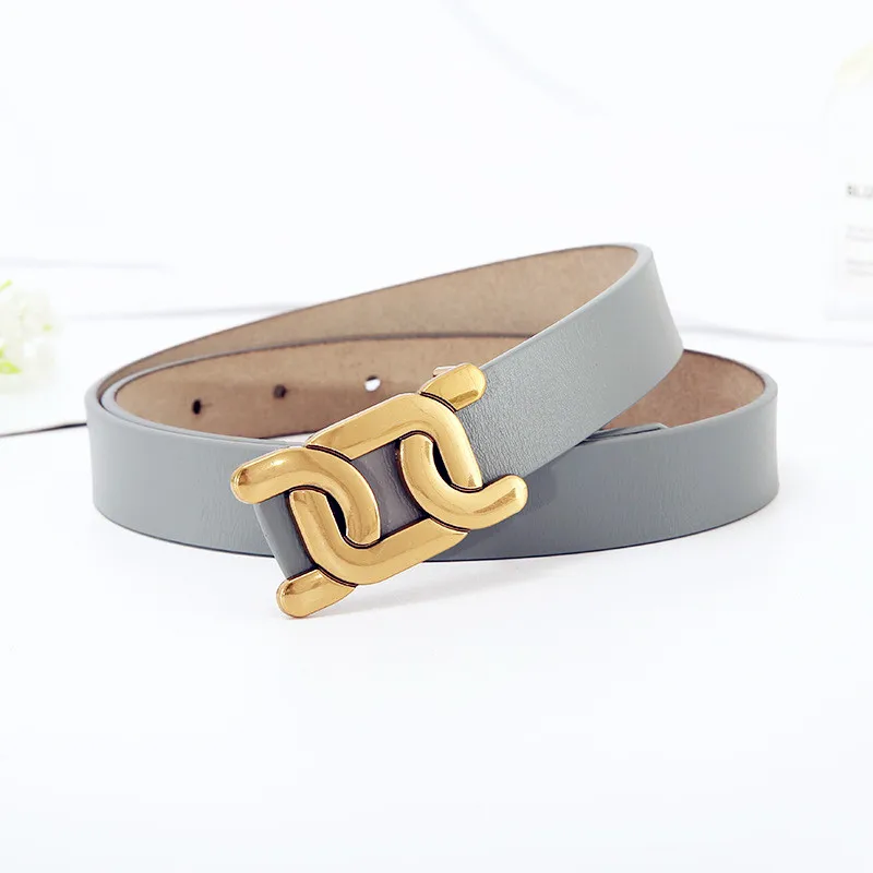 حزام نسائي بسيط عصري، حزام طالب بنمط جديد يمكن أن يكون قطعة واحدة من أحزمة الوكالة للفتيات المراهقات