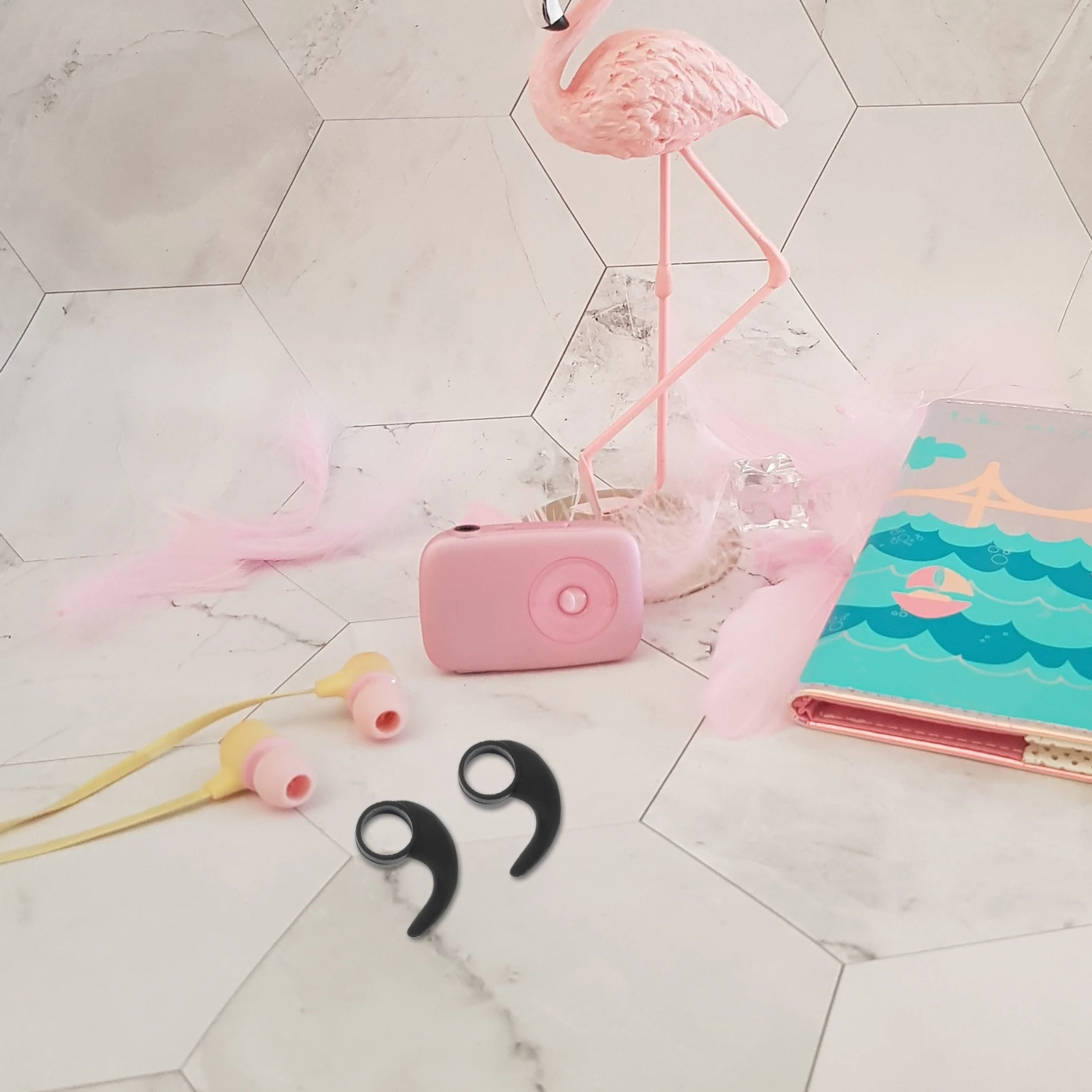 

6 Pcs Ear Wings Hook Earbud Earphones Universal Hooks for Earbuds Large Clips Ears Sport