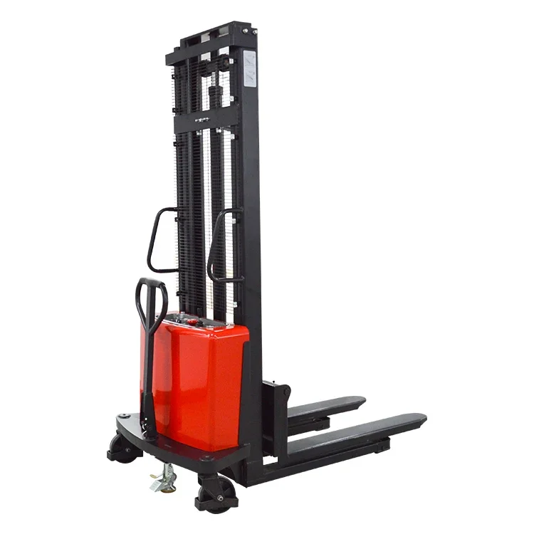 

high quality semi electric forklift pallet stacker semi-electric forklift jack stacker