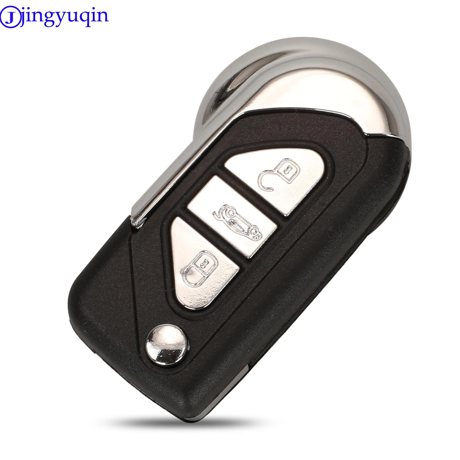 jingyuqin New Flip Remote Car Key Shell Styling For Citroen DS3 Puegeot 2/3 Button Va2 Blade