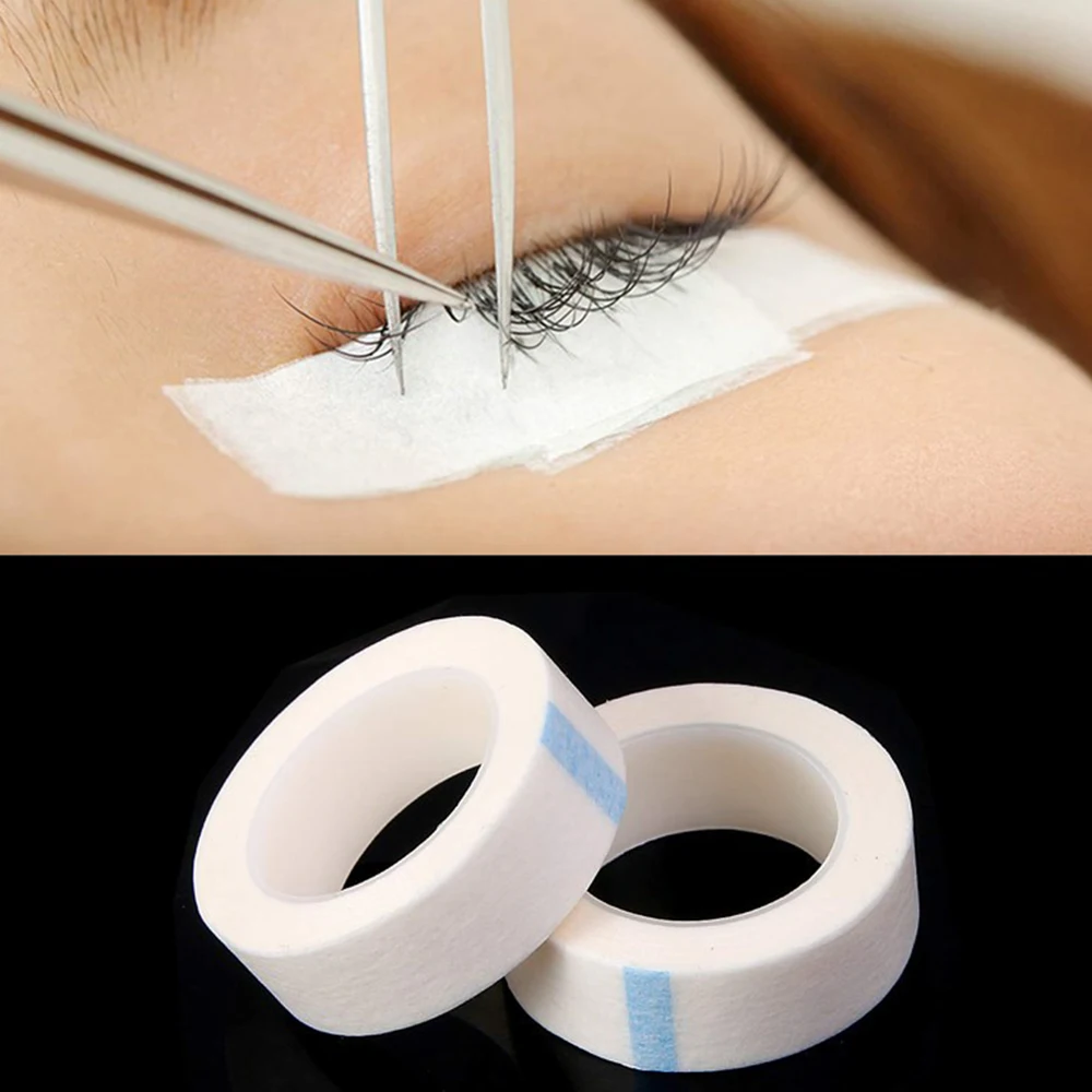 5/10pcs Micropore Lash Tape Nastri Medici Traspiranti Patch di Estensione Delle Ciglia PE Non tessuto Panno Adesivo Ciglia Strumento di Trucco