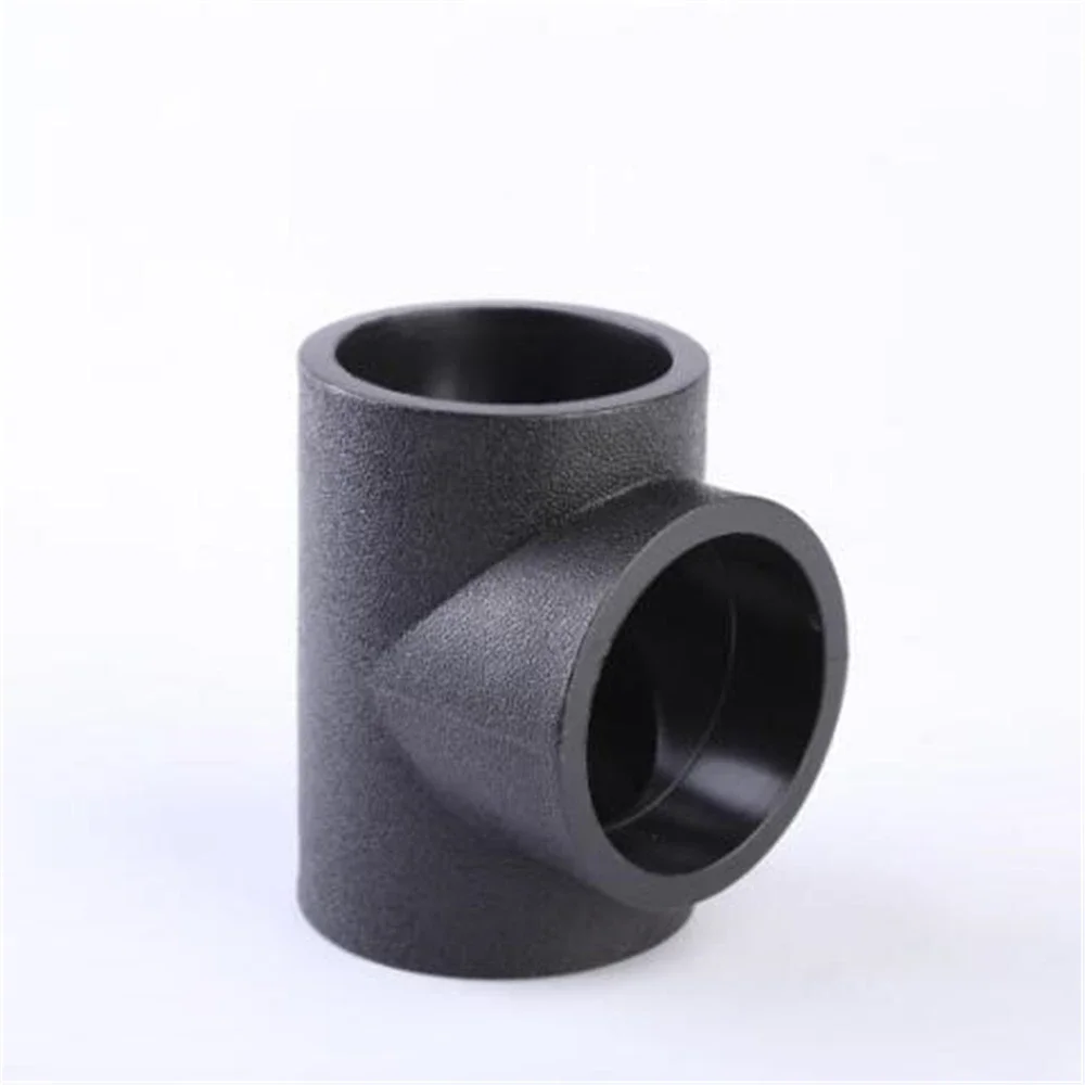 Socket Fittings Black Hot Melt 75-110 Socket Reducer Tee Tap Water Pipe Fittings New Material