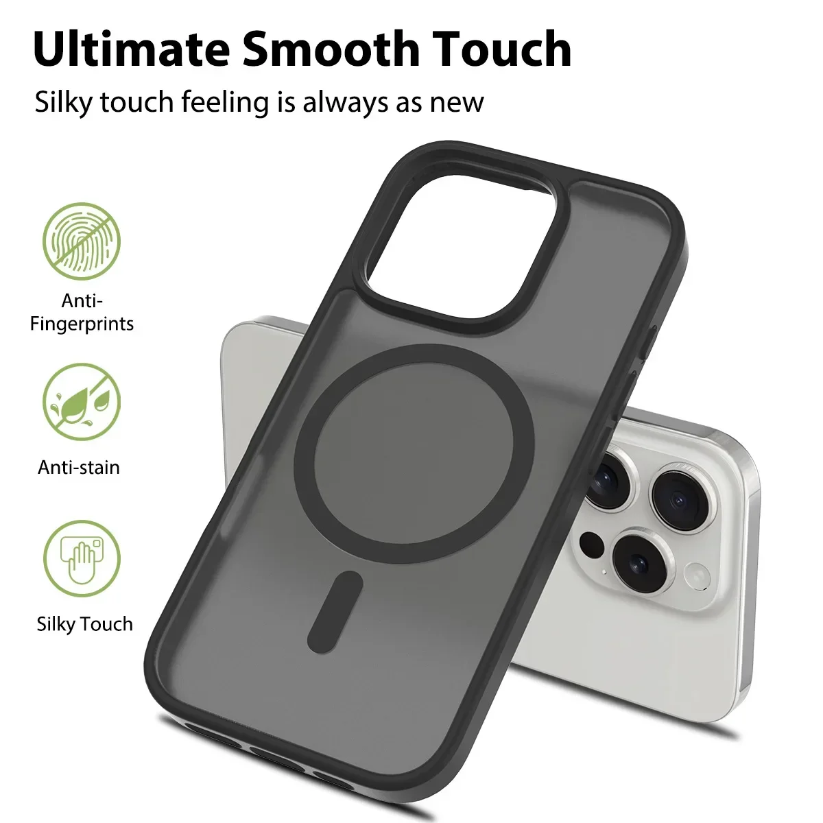 Matte Magnetic Wireless Charging Magsafe Case for iPhone 17 16 15 14 13 12 11 Pro Max IPhone 17 Air Shockproof Back Covers